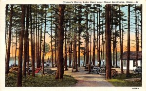 Gibson's Grove in Great Barrington, Massachusetts Lake Buel.