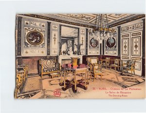 Postcard The Drawing Room Château de La Malmaison Rueil Malmaison France