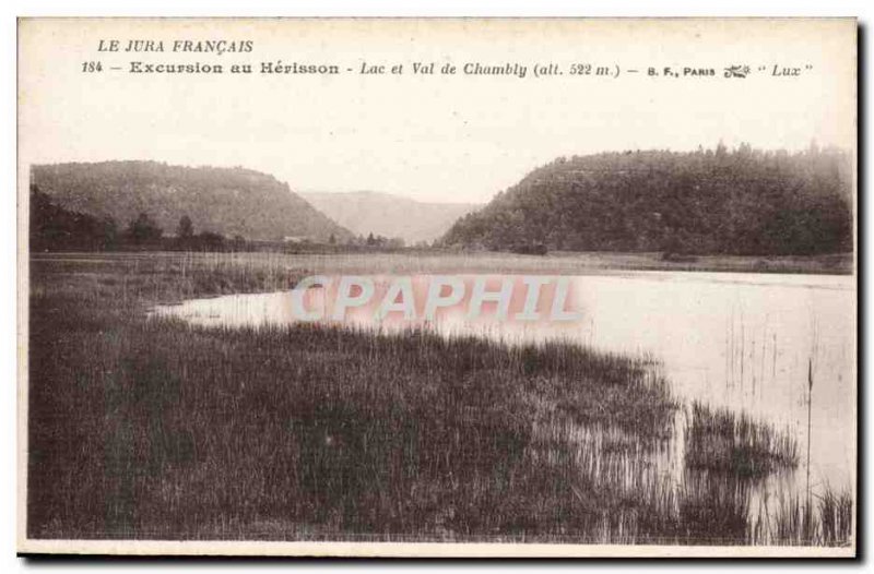 Excursion Hedgehog - Lake and Val de Chambly Old Postcard