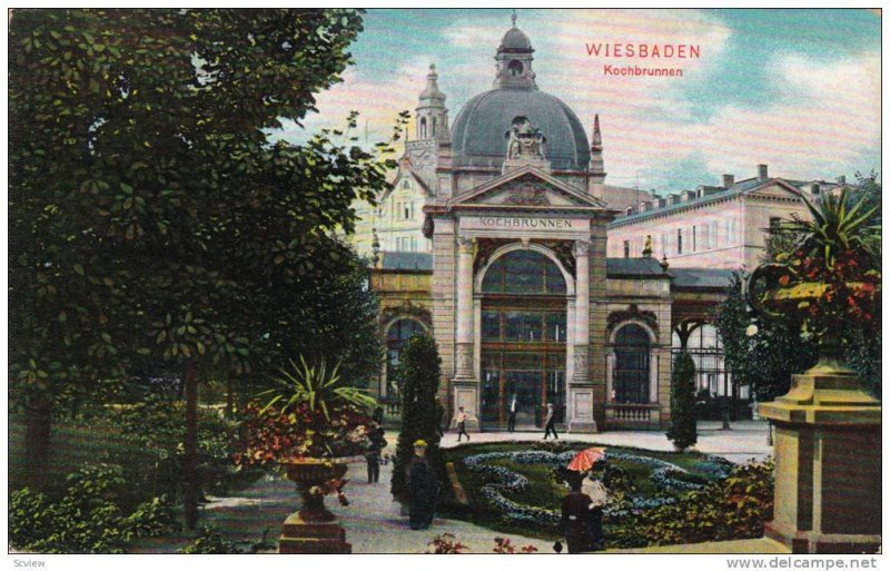 Kochbrunnen, Wiesbaden (Hesse), Germany, 1900-1910s