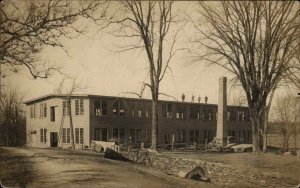 Factory Publ in Fall River - Freetown Written on Back Real Photo Postcard c1910