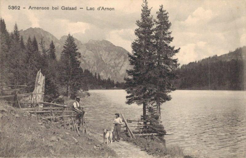 Switzerland Arnensee bei Gstaad Lac des Arnon 02.99