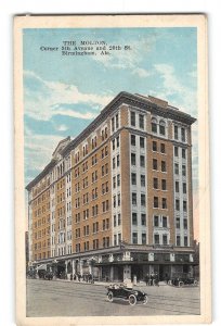 Birmingham Alabama AL Postcard 1915-1930 The Molton Hotel