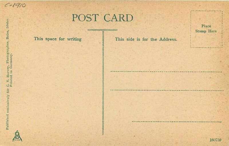 Boise Idaho St Margaret's Hall C-1910 Postcard Harvey 6261