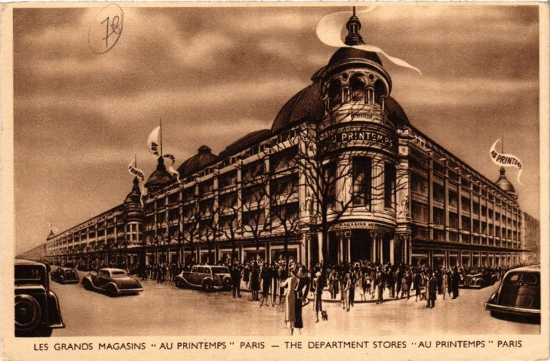 CPA AK PARIS (9e) - Grands Magasins du PRINTEMPS (218397)