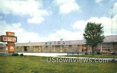 Nick's Motel Pana IL Unused