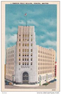 Dominion Public Building, Winnipeg, Manitoba, Canada, 1930-1940s