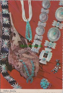 Jewellery Postcard - Genuine Indian Made Jewelry  RR19313