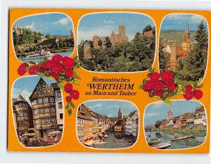 Postcard Romantisches Wertheim an Main und Tauber, Wertheim an Main, Germany