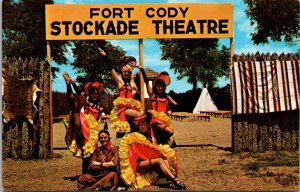 Nebraska North Platte Fort Cody Stockade Theatre Nettie Jean's Can Can D...