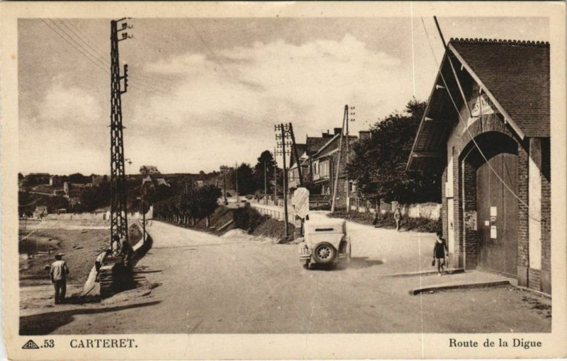 CPA CARTERET - Route de la Digue (138127)