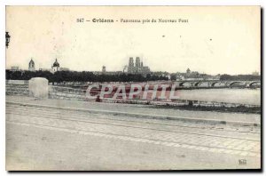 Old Postcard Panorama Orleans took New Port