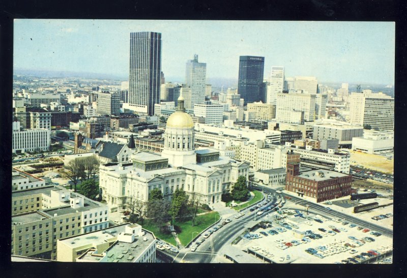 Atlanta,Georgia/GA Postcard, View Of Skyline, 1960's?