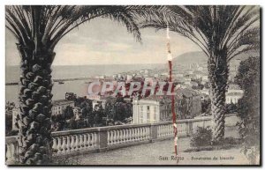 Postcard Old san remo Panorama da Levante