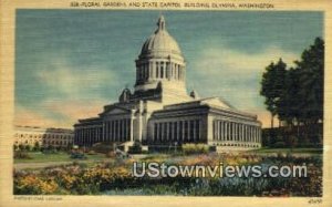 Floral Gardens, State Capitol Building - Olympia, Washington