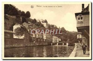 Old Postcard Namur Old Houses On The Sambre