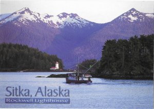 Sitka Alaska Rockwell Lighthouse on Sitka Sound 4 by 6