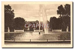 Old Postcard Potsdam An der grossen Fontaine Im Park Sanssouci vom