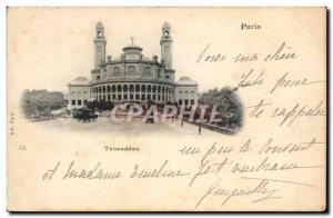 Paris Trocadero Old Postcard
