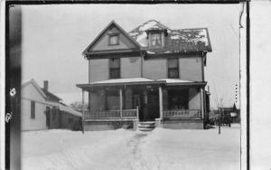 F11/ Wharton Ohio RPPC Postcard Wyandot County Home Winter