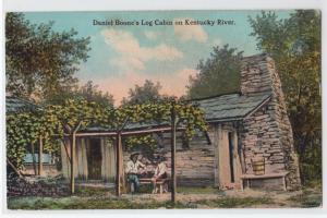 Daniel Boone's Log Cabin, KY River
