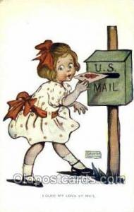 Artist Gassaway, Valentines Day Postcard Post Cards  