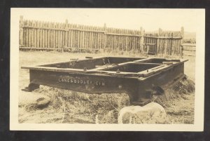 RPPC CINCINNATI OHIO LANE & BODLEY MACHINE SHOP REAL PHOTO POSTCARD