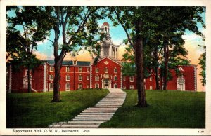 Ohio Delaware Stuyvesant Hall Ohio Wesleyan University 1940