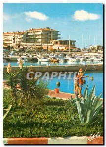 Modern Postcard The Catalan Cote Saint Cyprien Pyrenees Orientales The marina