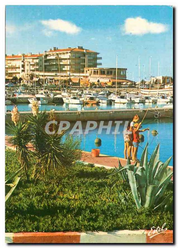 Modern Postcard The Catalan Cote Saint Cyprien Pyrenees Orientales The marina