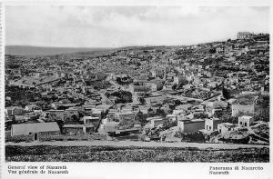 BF2499 general view of  nazareth    israel