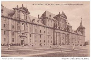 Spain Monasterio De El Escorial Facade principal y la Lonja