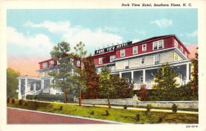 SOUTHERN PINES, SC South Carolina    PARK VIEW HOTEL  Moore County  Postcard