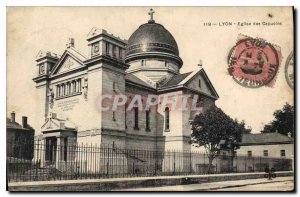 Postcard Old Lyon Capuchin Church