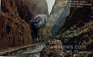 The Royal Gorge Canon of the Arkansas River - Colorado CO