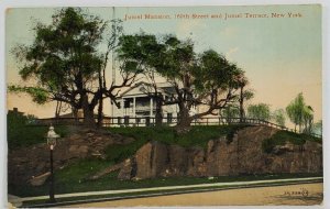 NY Jumel Mansion 160th Street and Jumel Terrace 1912 to Sebring OH Postcard T14