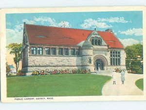 W-Border LIBRARY SCENE Quincy Massachusetts MA hs2666