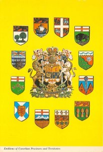Emblems Of Canadian Provinces And Territories Emblems Of Canadian Provinces A...