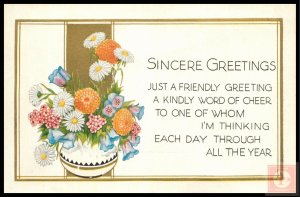 Best Wishes / Greetings (Embossed)