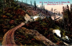 California Siskiyou Mountains Loop Tunnels 14 and 15 Shasta Route
