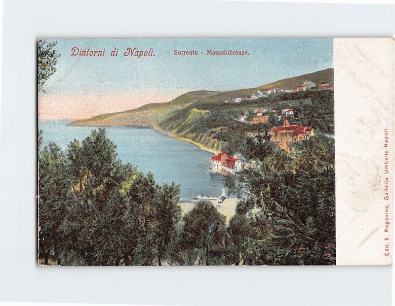 Postcard Sorrento-Massalubrense, Dintorni di Naples, Italy