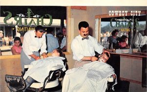 The Cowboy City Barber Shop in Farmingdale, New Jersey