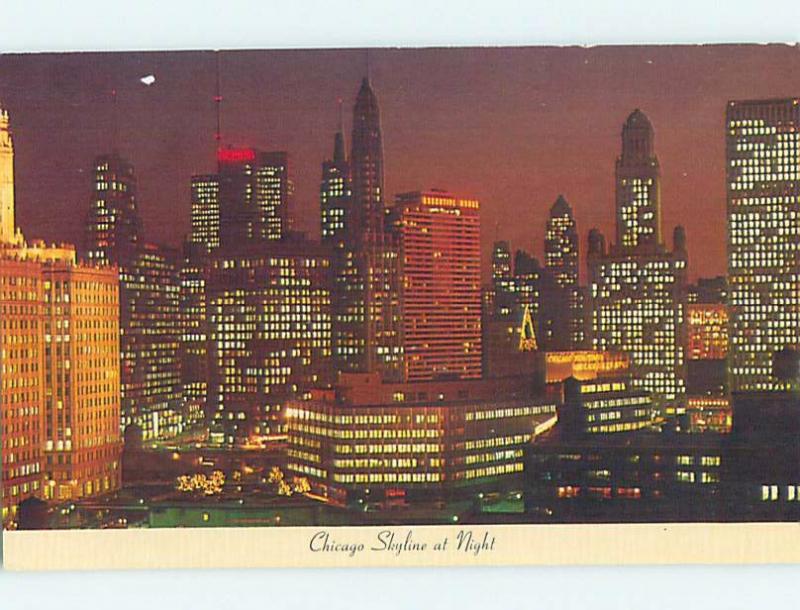 Unused Pre-1980 PANORAMIC VIEW Chicago Illinois IL hp3491