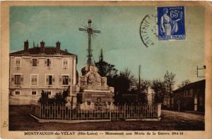 CPA MONTFAUCON-du-VELAY - Monument aux Morts de la Guerre (517454)