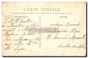 Old Postcard Paris Arc de Triomphe