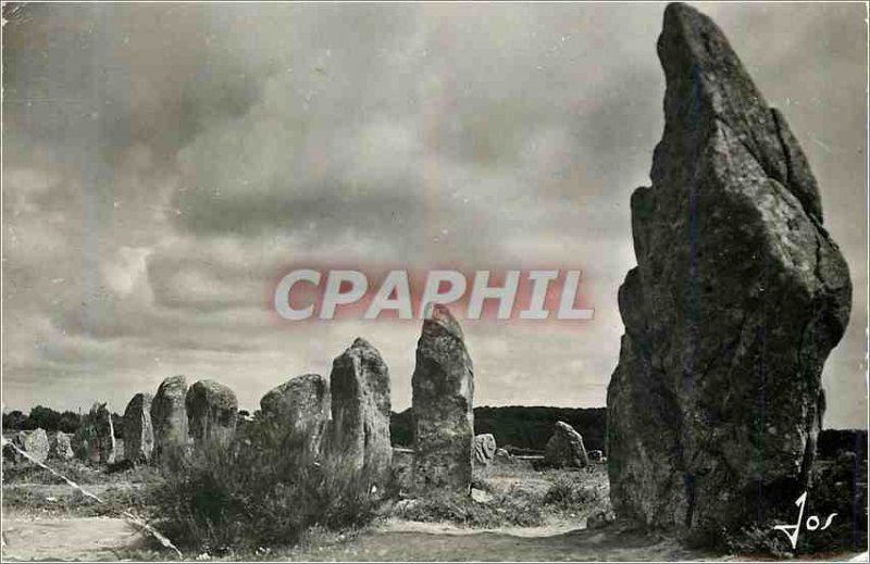 Modern Postcard Carnac (Morbihan) Brittany megalithic monuments