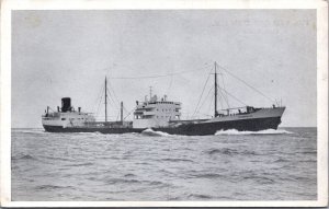 Motortankschip Sliedrecht PHs Van Ommeren N.V. Rotterdam Ship Postcard C197