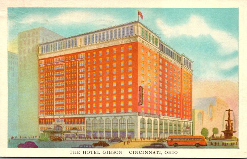 Ohio Cincinnati The Hotel Gibson 1944