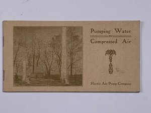 Harris Air Pump Company Brochure Compressed Air Indianapolis IN 1911