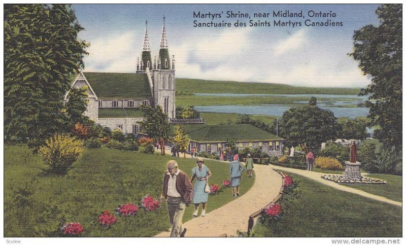 Martyrs' Shrine, Near Midland, Ontario, Canada, 1930-1940s